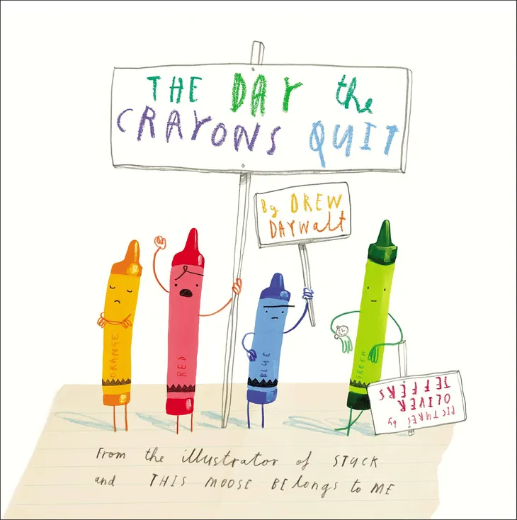 The Day the Crayons Quit book cover